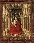 EYCK, Jan van Small Triptych (central panel) ssf oil painting